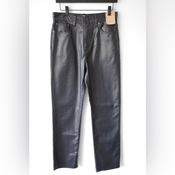 Madewell “90’s Straight” Coated Jeans New With Tags - Picture 7 of 12